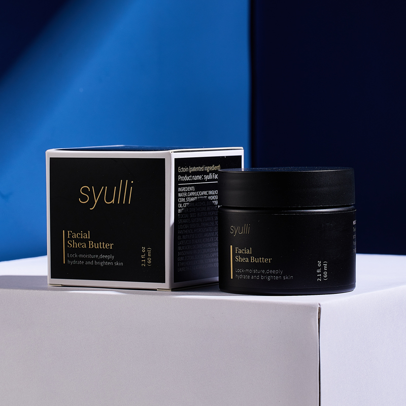 Creme de Manteiga de Karité Syulli | Creme Facial Hidratante | Adequado para pele seca