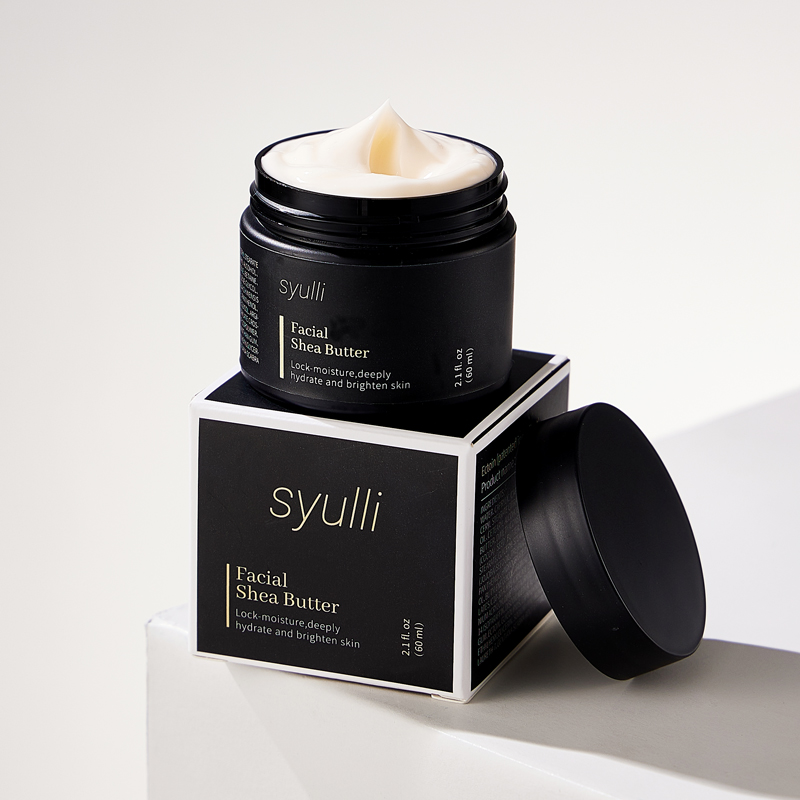 Creme de Manteiga de Karité Syulli | Creme Facial Hidratante | Adequado para pele seca