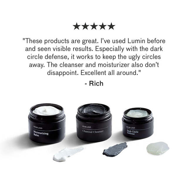  Conjunto de cuidados com a pele masculina com extrato vegetal