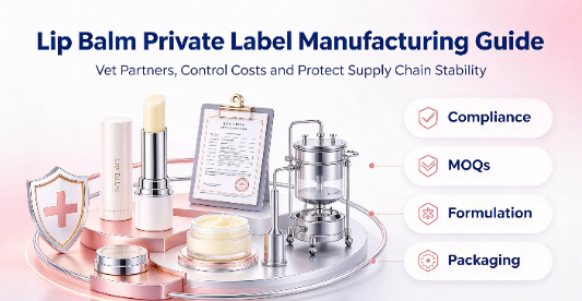 Como escolher um fabricante de protetor labial de marca própria